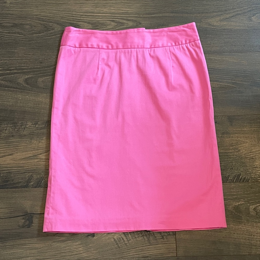 Vintage Lilly Pulitzer Pink Pencil Skirt EUC Size 2